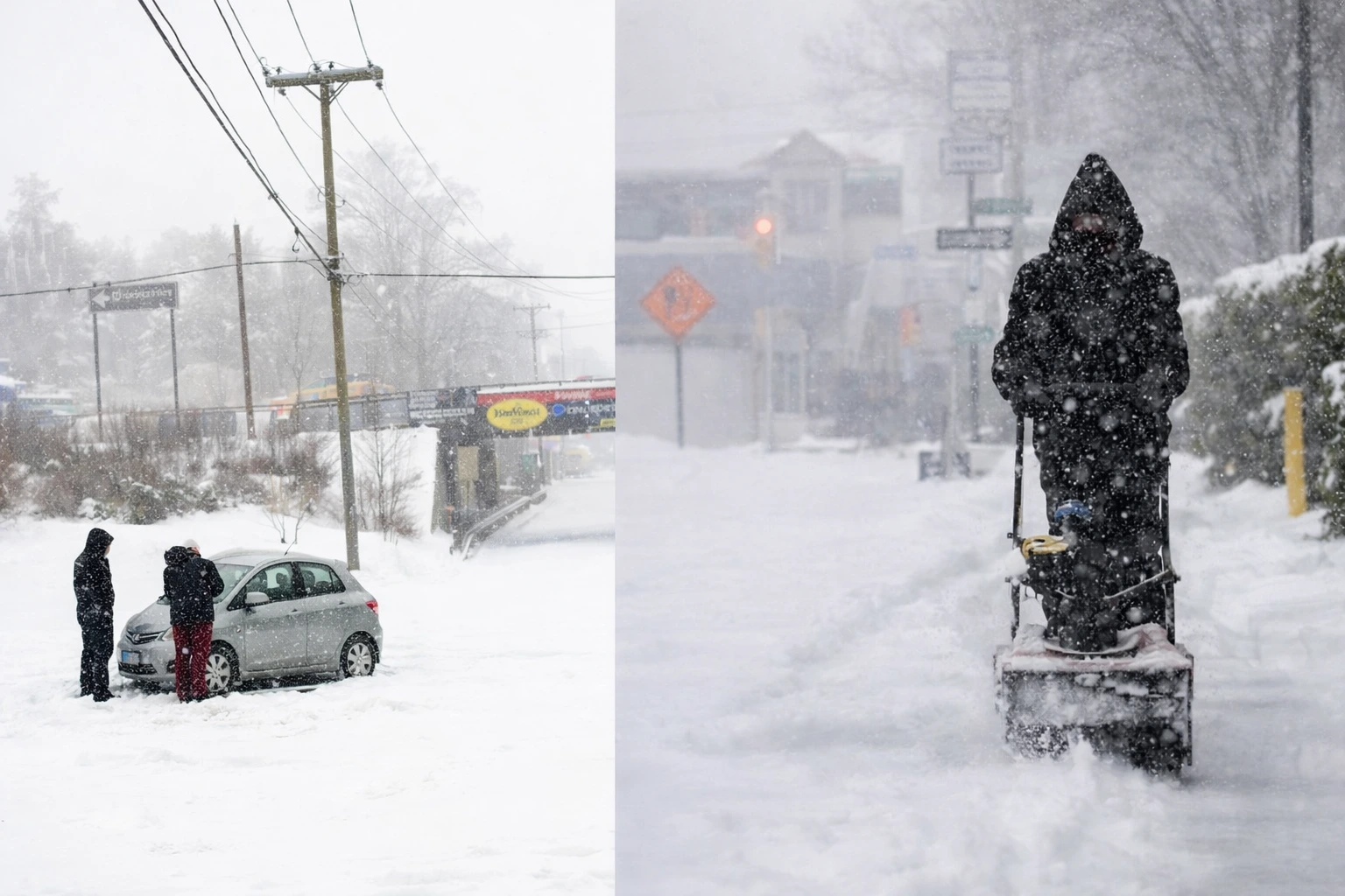 A powerful blizzard warning has been issued for a large stretch of the East Coast