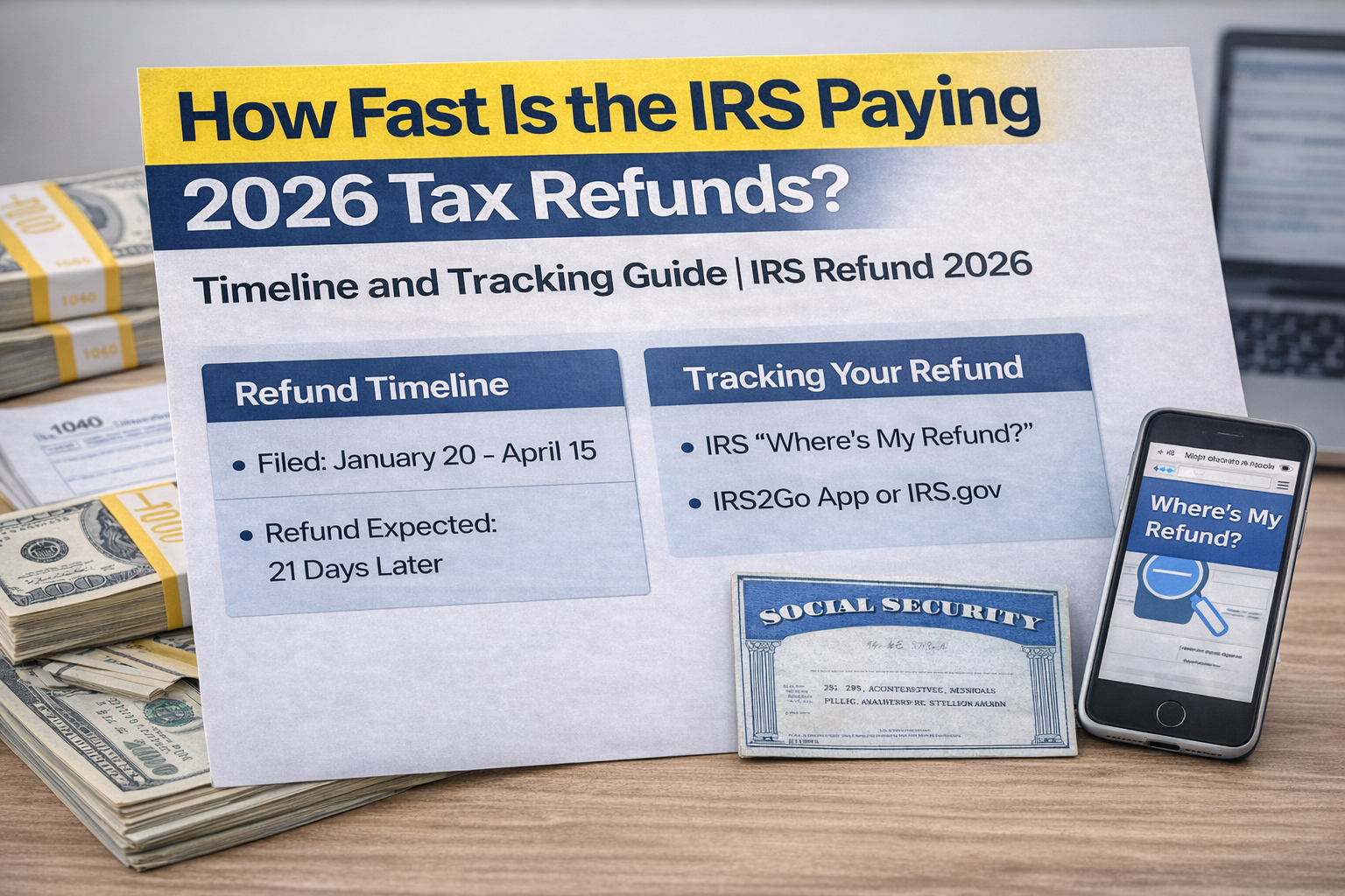 IRS Refund 2026: How Fast Are Tax Returns