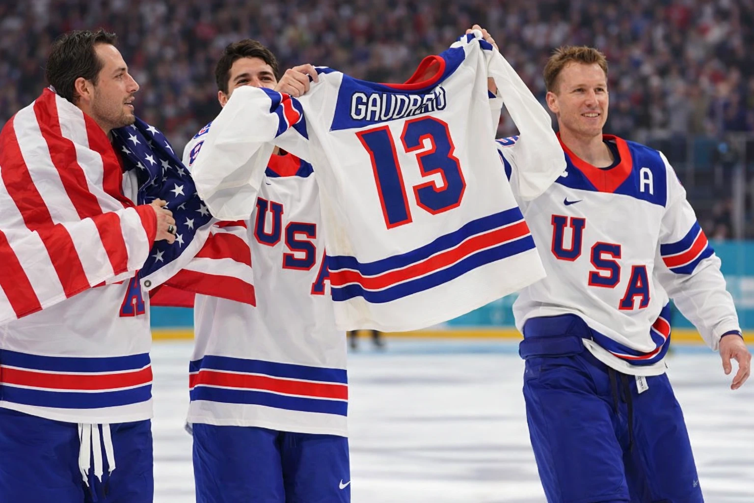 Johnny Gaudreau Honored by Team USA in Golden Tribute
